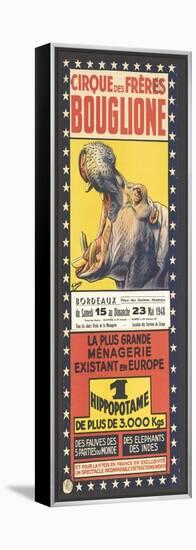 Cirque des Frères Bouglione-null-Framed Premier Image Canvas