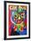 Cirque-Karel Appel-Framed Premium Edition