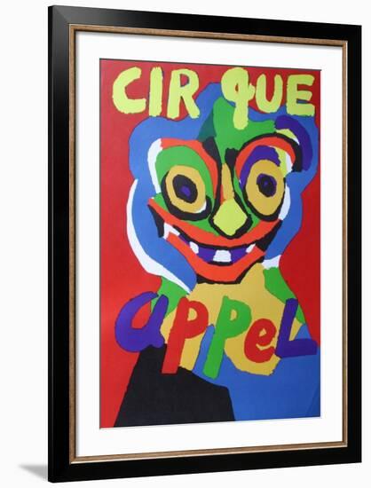 Cirque-Karel Appel-Framed Premium Edition