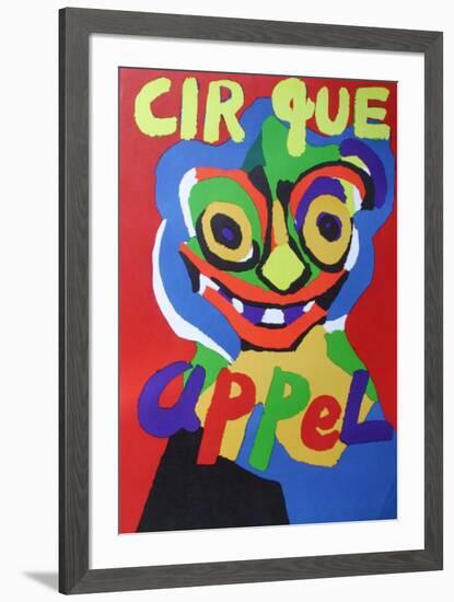 Cirque-Karel Appel-Framed Premium Edition