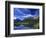 Cirrus Clouds Over Waterfowl Lake, Banff National Park, Alberta, Canada-Janis Miglavs-Framed Photographic Print