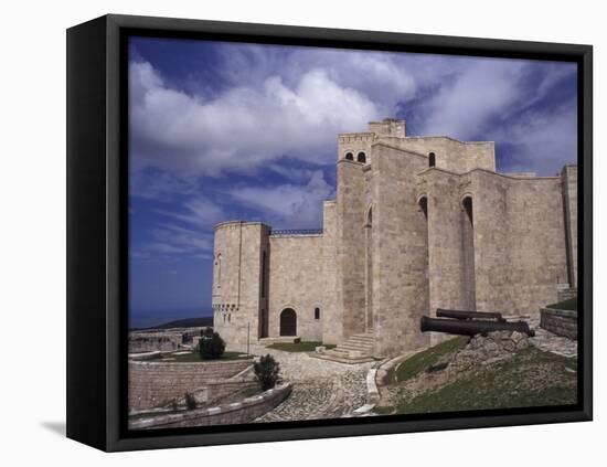 Citadel Fortress, Kruja, Albania-Michele Molinari-Framed Premier Image Canvas