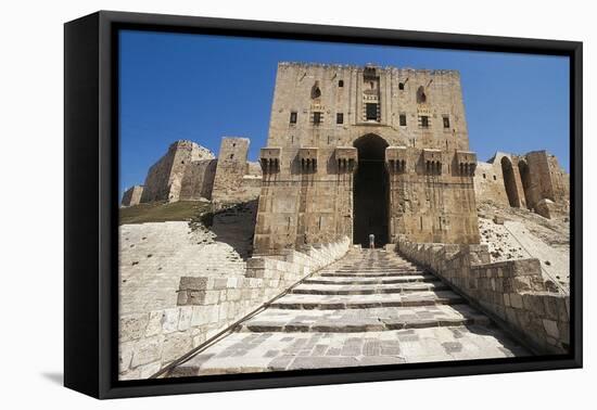 Citadel of Aleppo (Unesco World Heritage List, 1986), 13th Century, Syria-null-Framed Premier Image Canvas