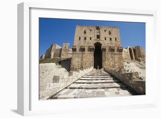 Citadel of Aleppo (Unesco World Heritage List, 1986), 13th Century, Syria-null-Framed Photographic Print