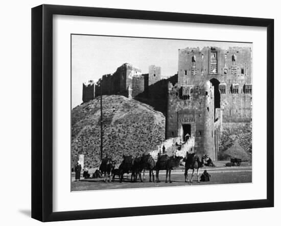 Citadel of Aleppo-null-Framed Photographic Print