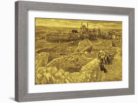 Citadel of Cairo - Bible-James Jacques Joseph Tissot-Framed Giclee Print