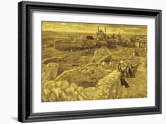 Citadel of Cairo - Bible-James Jacques Joseph Tissot-Framed Giclee Print