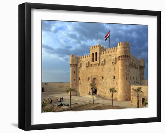 Citadel of Qaitbay, Alexandria, Egypt-Ivan Vdovin-Framed Photographic Print