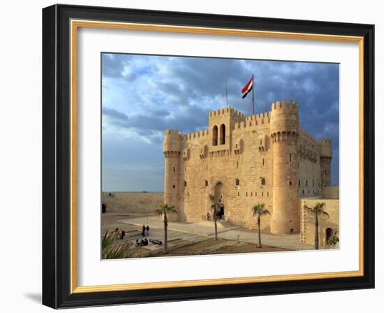 Citadel of Qaitbay, Alexandria, Egypt-Ivan Vdovin-Framed Photographic Print