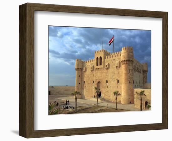 Citadel of Qaitbay, Alexandria, Egypt-Ivan Vdovin-Framed Photographic Print