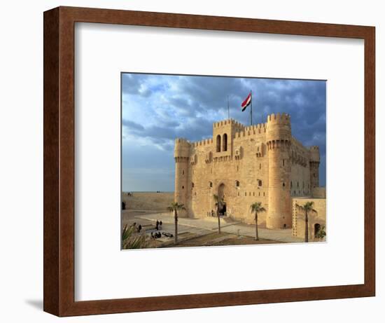 Citadel of Qaitbay, Alexandria, Egypt-Ivan Vdovin-Framed Photographic Print