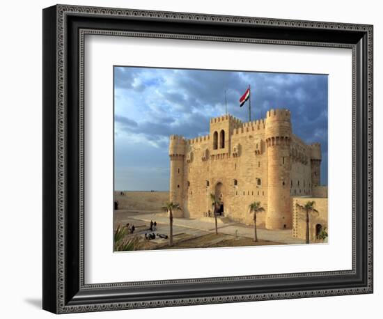 Citadel of Qaitbay, Alexandria, Egypt-Ivan Vdovin-Framed Photographic Print