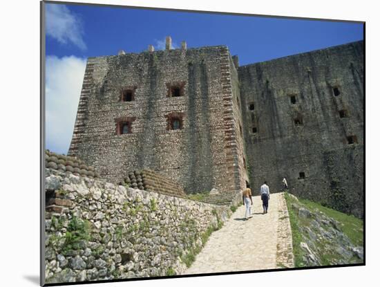 Citadelle Fort, Built in 1817 the Walls are Four Metres Thick, Milot, Haiti, West Indies-Murray Louise-Mounted Photographic Print