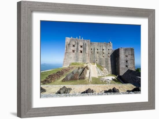 Citadelle Laferriere, UNESCO World Heritage Site, Cap Haitien, Haiti, Caribbean, Central America-Michael Runkel-Framed Photographic Print