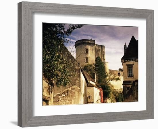 Cite Medievale (Castle District), Loches, Indre-Et-Loire, Loire Valley, Centre, France-David Hughes-Framed Photographic Print