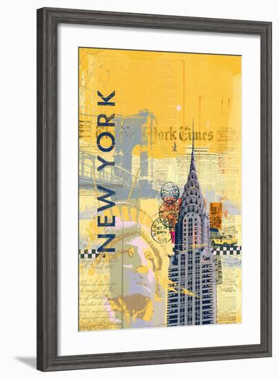 Cities I-Ken Hurd-Framed Art Print