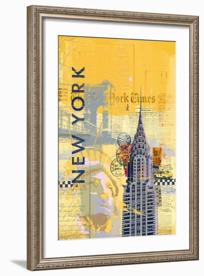 Cities I-Ken Hurd-Framed Art Print