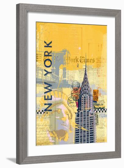 Cities I-Ken Hurd-Framed Art Print