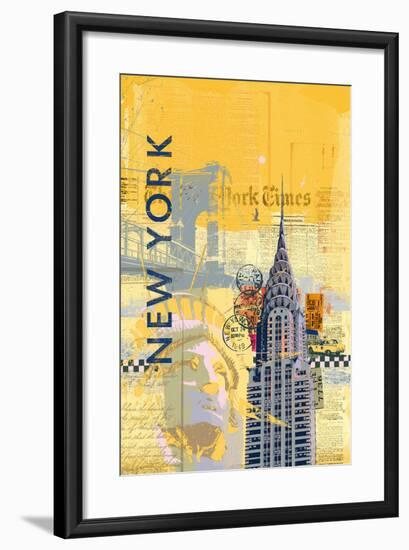 Cities I-Ken Hurd-Framed Art Print