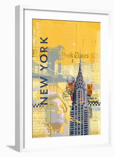 Cities I-Ken Hurd-Framed Art Print