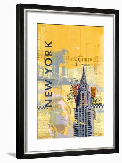 Cities I-Ken Hurd-Framed Art Print