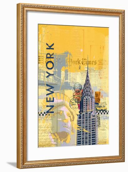 Cities I-Ken Hurd-Framed Art Print