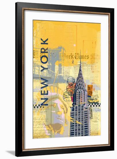 Cities I-Ken Hurd-Framed Art Print