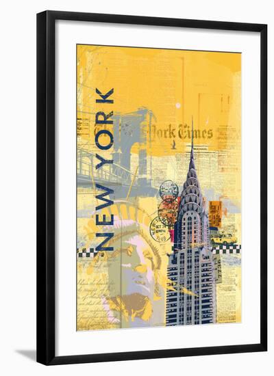 Cities I-Ken Hurd-Framed Art Print