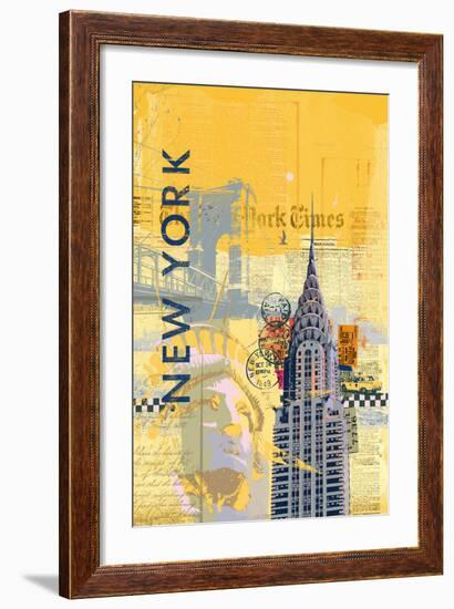 Cities I-Ken Hurd-Framed Art Print