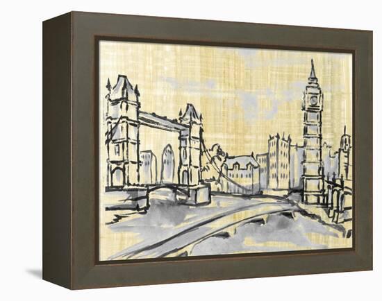 Cities I-Margaret Ferry-Framed Stretched Canvas