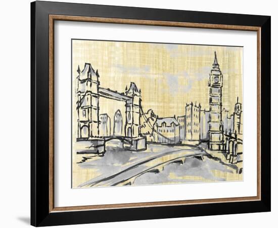 Cities I-Margaret Ferry-Framed Art Print