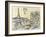 Cities II-Margaret Ferry-Framed Art Print