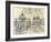 Cities III-Margaret Ferry-Framed Art Print