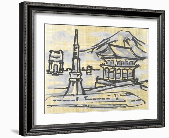 Cities IV-Margaret Ferry-Framed Art Print