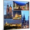 Cities of Europe - Prague and Krakow-George D.-Mounted Photographic Print