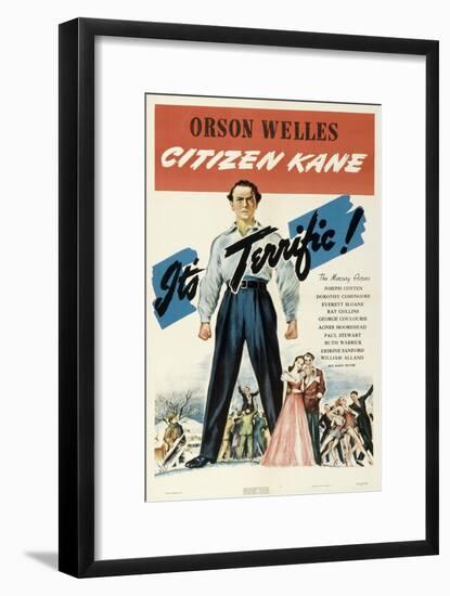 Citizen Kane, 1941-null-Framed Giclee Print