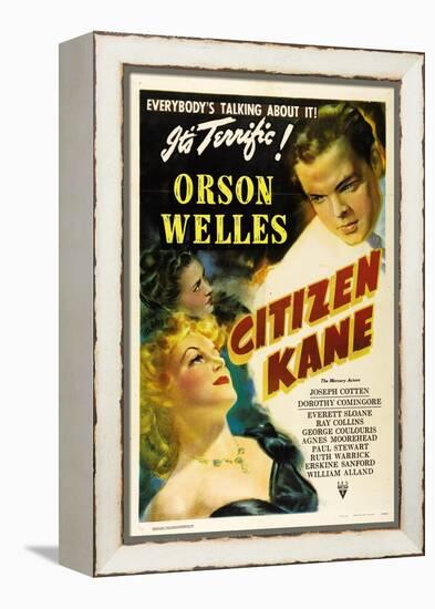 Citizen Kane, Directed by Orson Welles, 1941-null-Framed Premier Image Canvas