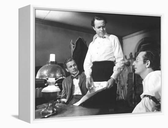 Citizen Kane, Joseph Cotten, Orson Welles, Everett Sloane, 1941-null-Framed Stretched Canvas