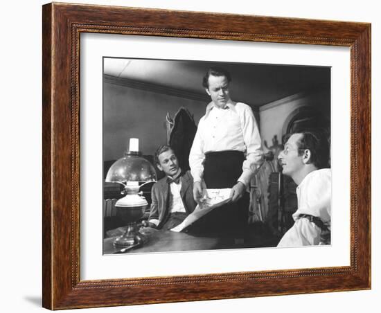 Citizen Kane, Joseph Cotten, Orson Welles, Everett Sloane, 1941-null-Framed Photo