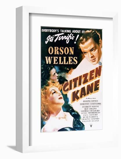 Citizen Kane - Movie Poster Reproduction-null-Framed Photo