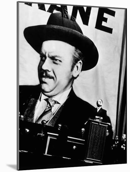 Citizen Kane, Orson Welles, 1941-null-Mounted Photo