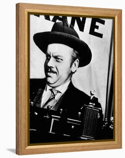 Citizen Kane, Orson Welles, 1941-null-Framed Stretched Canvas