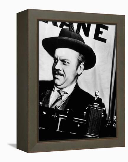 Citizen Kane, Orson Welles, 1941-null-Framed Stretched Canvas