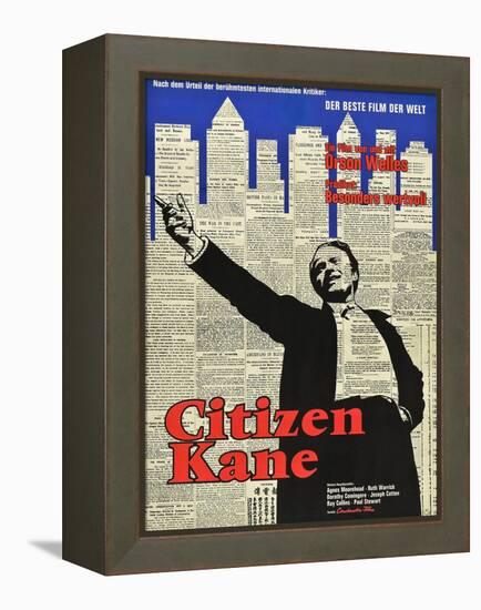 Citizen Kane-null-Framed Stretched Canvas