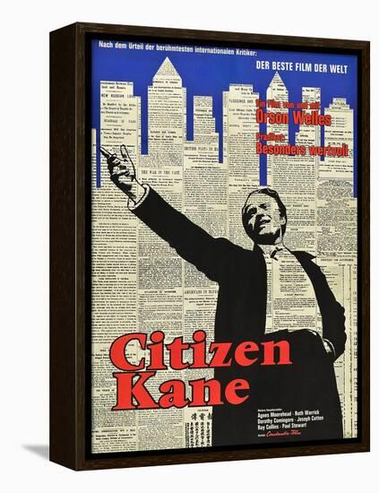 Citizen Kane-null-Framed Stretched Canvas