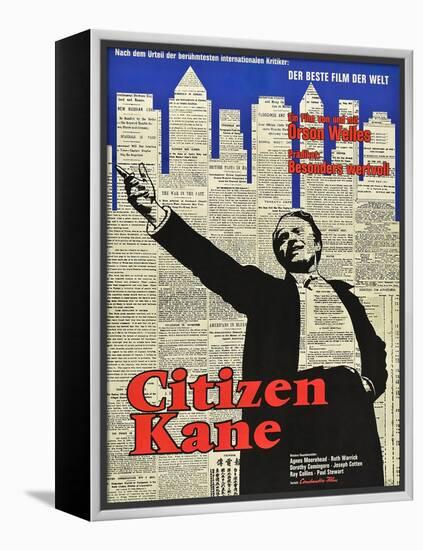 Citizen Kane-null-Framed Stretched Canvas