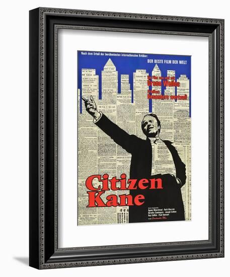 Citizen Kane-null-Framed Art Print