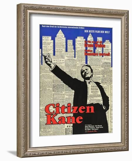 Citizen Kane-null-Framed Art Print