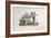 Citizens Contributing their Assignats to Equip a Young Man for War (Gouache on Card)-Lesueur Brothers-Framed Giclee Print