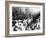 Citizens of Prague Gather in Wenceslas Square During the Coup D'Etat of October 1918-Robert Hunt-Framed Photographic Print